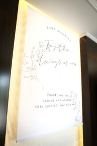 タペストリー,結婚式,プレ花嫁